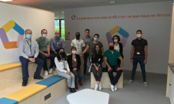 Visite du 5G Lab Orange