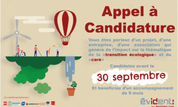 Appel à candidatures – incubateur évident !