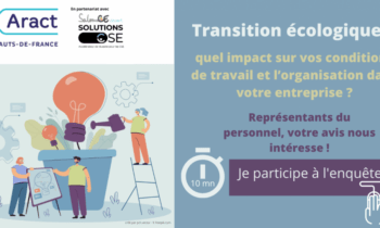 Impact de la transition écologique sur l’organisation de votre entreprise et les conditions de travail des salariés : où en êtes-vous ?