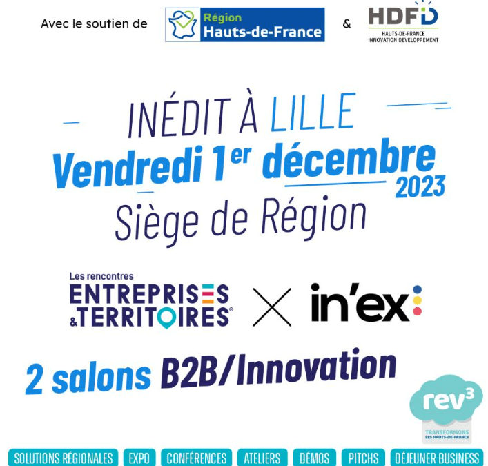 Salon Entreprises & Territoires – Lille