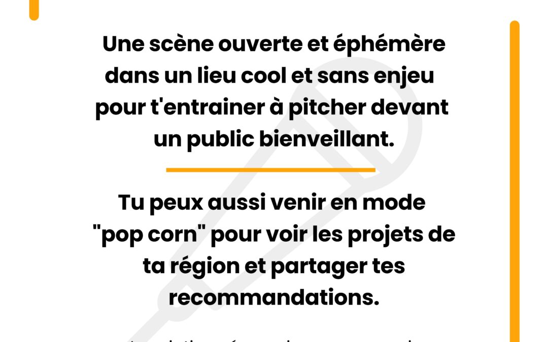 Soirée Op’n Pitch