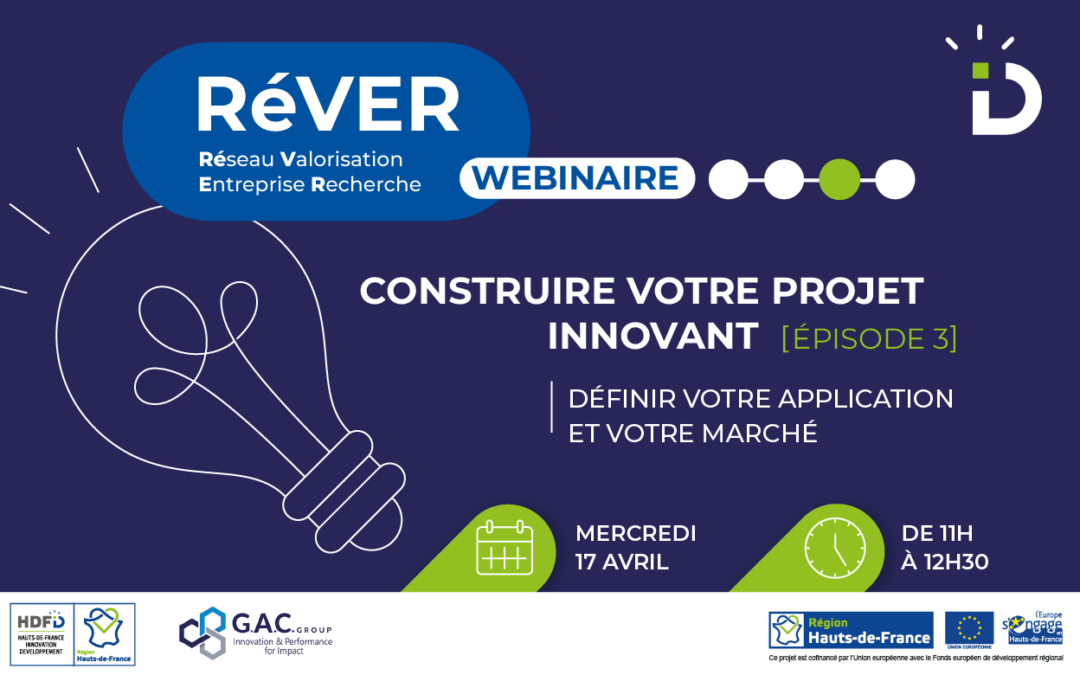 Webinaire : Construire votre projet innovant – épisode 3