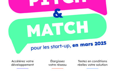 Appel à candidatures 2025 – Pitch&Match RAMERY