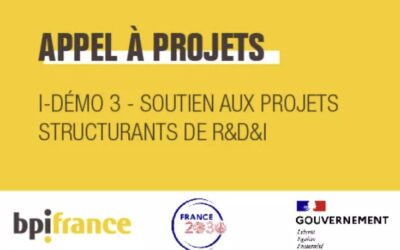 Appel à projets i-Démo – soutien aux projets structurants de R&D&I